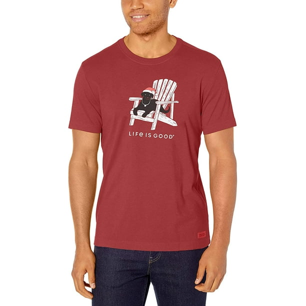 Life is Good Mens Mens Crusher T-Shirt Life is Good Mens Mens Crusher T-Shirt